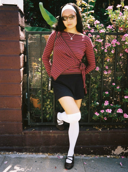 Hannie Sheer Tie Jumper