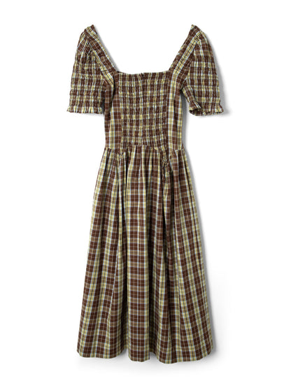 Emmy Shirred Midi Dress