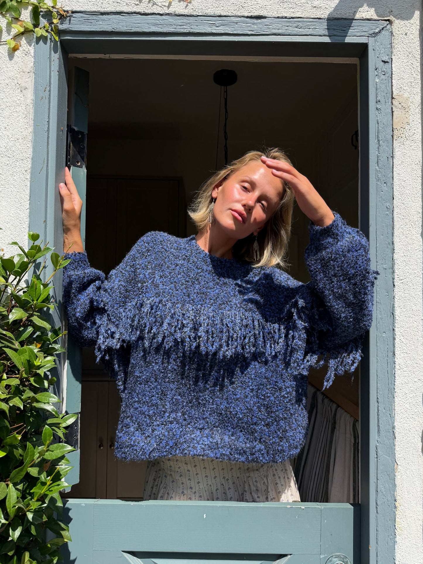 Rowena Fringe Sweater