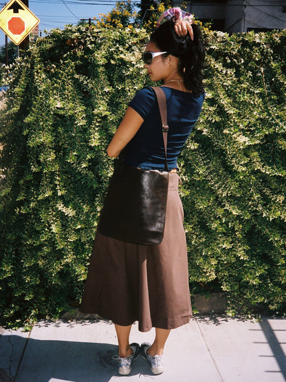 Caspia Volume Midi Skirt