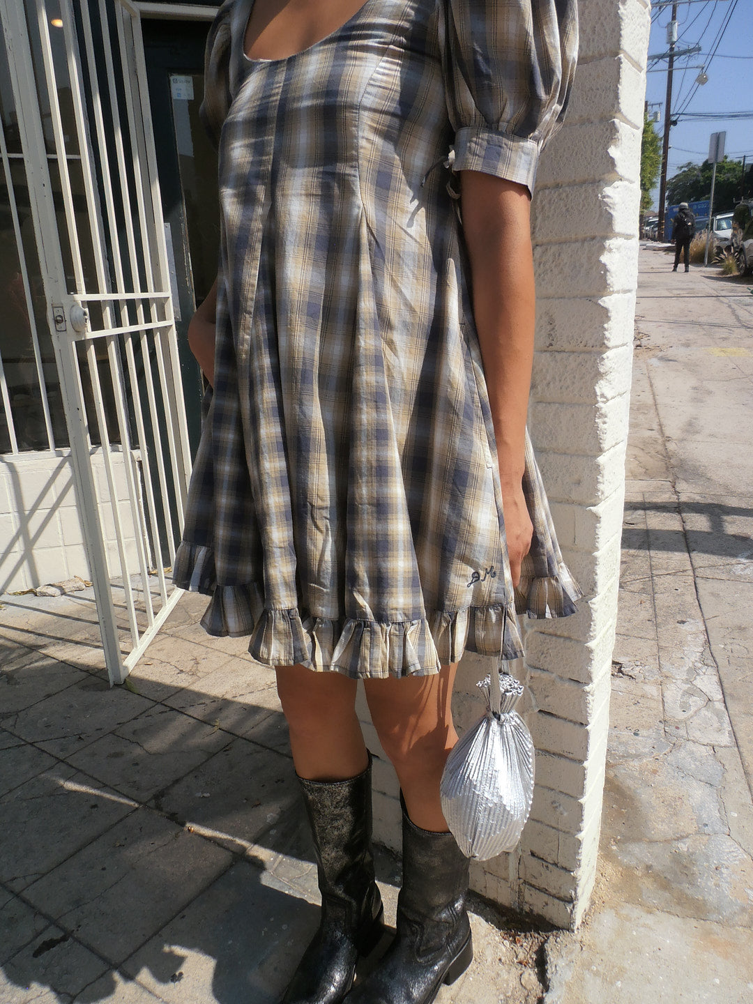 Sabina Mini Godet Dress