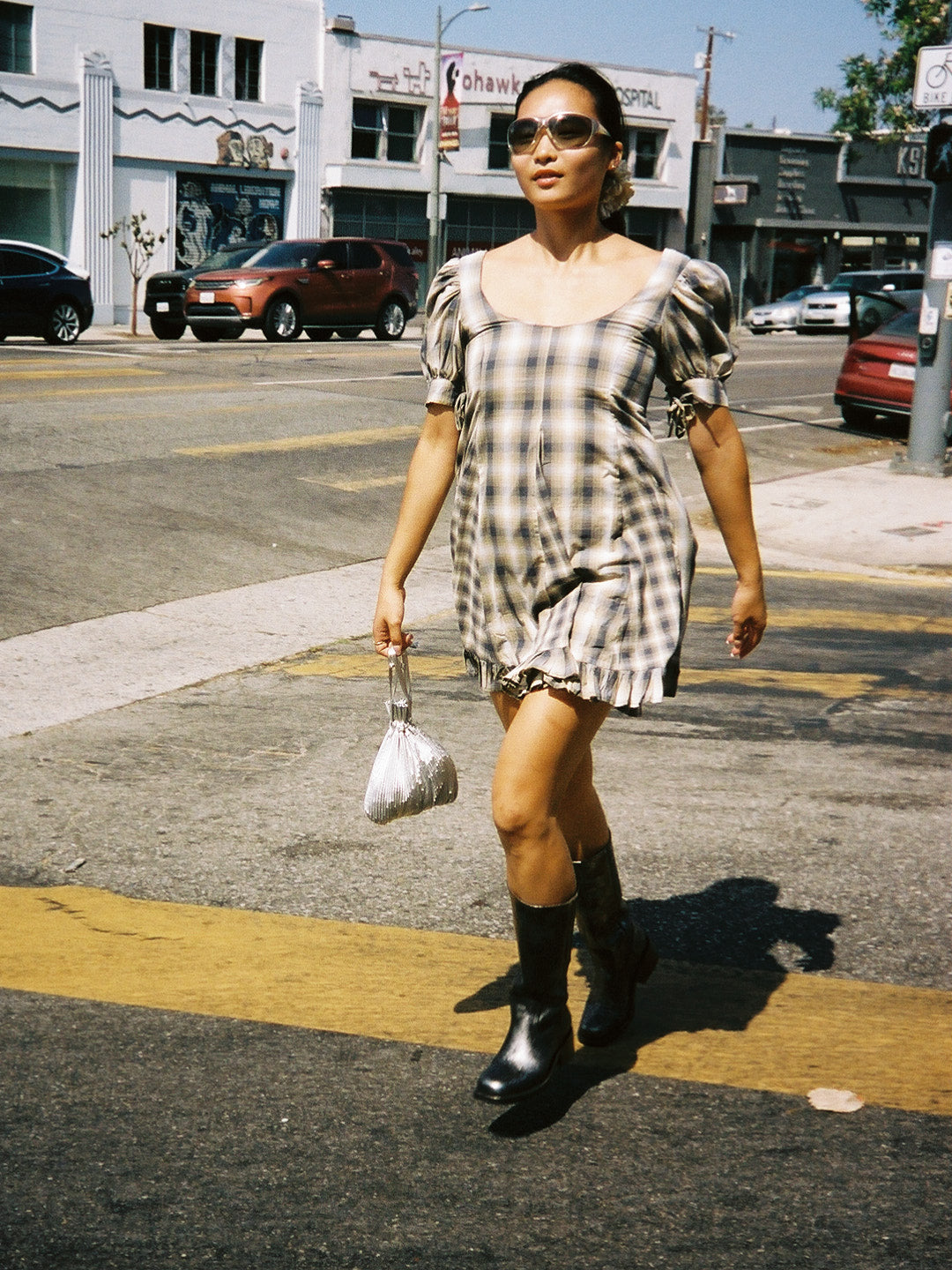 Sabina Mini Godet Dress
