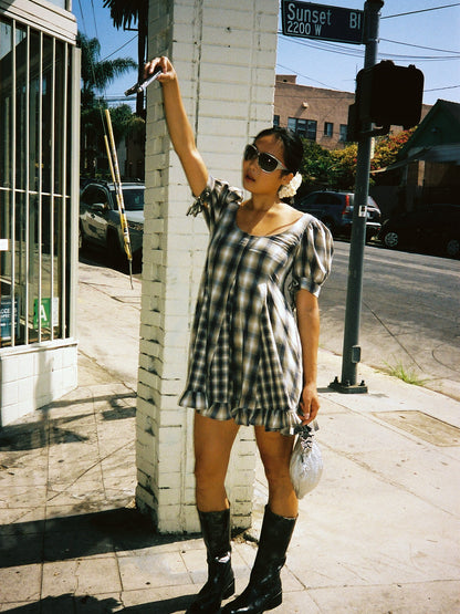 Sabina Mini Godet Dress