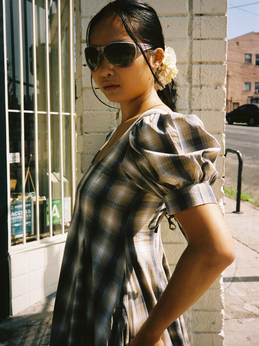 Sabina Mini Godet Dress