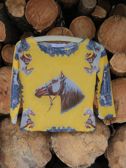 Nia Top - Heritage Horse – Lisa Says Gah
